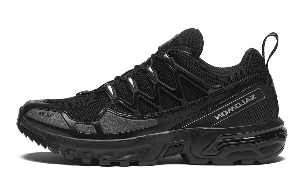 ★SALOMON★ACS★L47236600★ SALOMON ACS+ (Black/Black/Silver) - Style Code: L47236600
