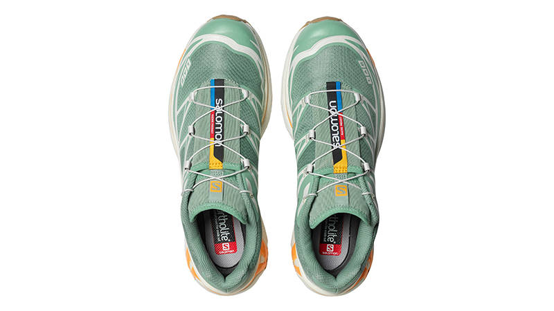 Salomon XT-6 Granite Green Orange L47148100 Top