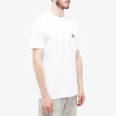 Stussy Basic Stussy T-Shirt White Front