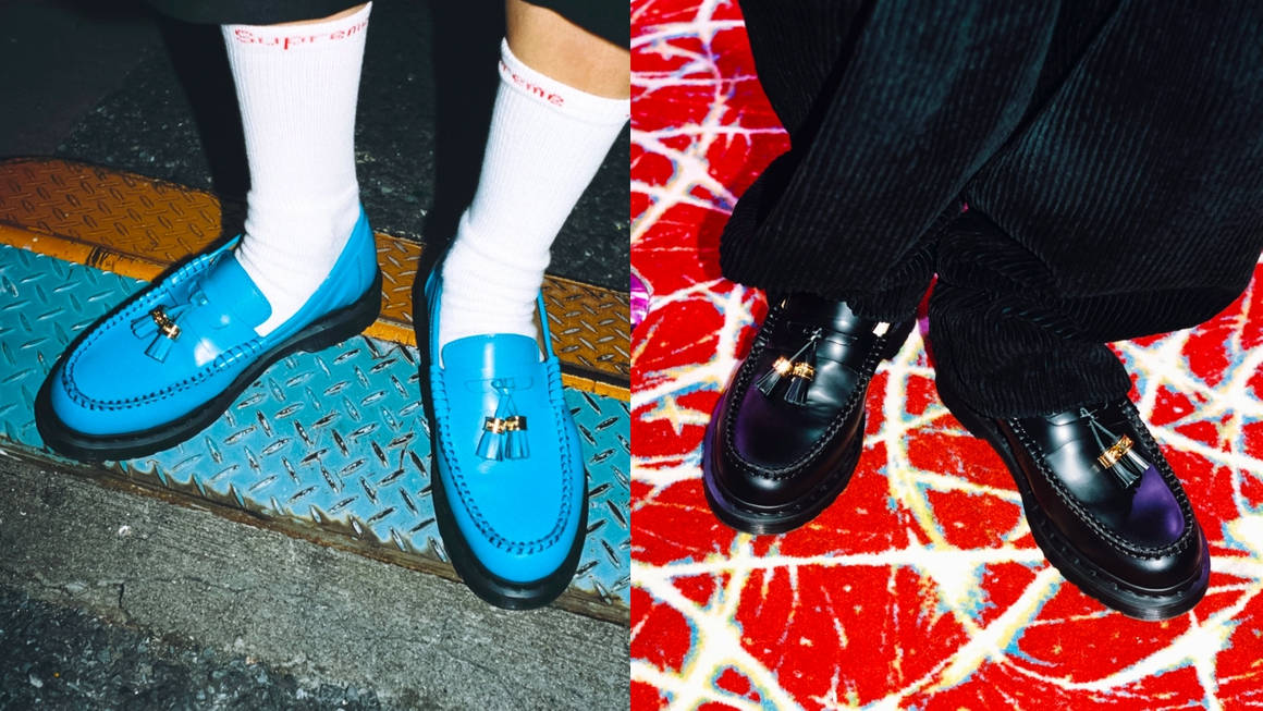 Hit the Town in Style With These Supreme x Dr. Martens Loafers