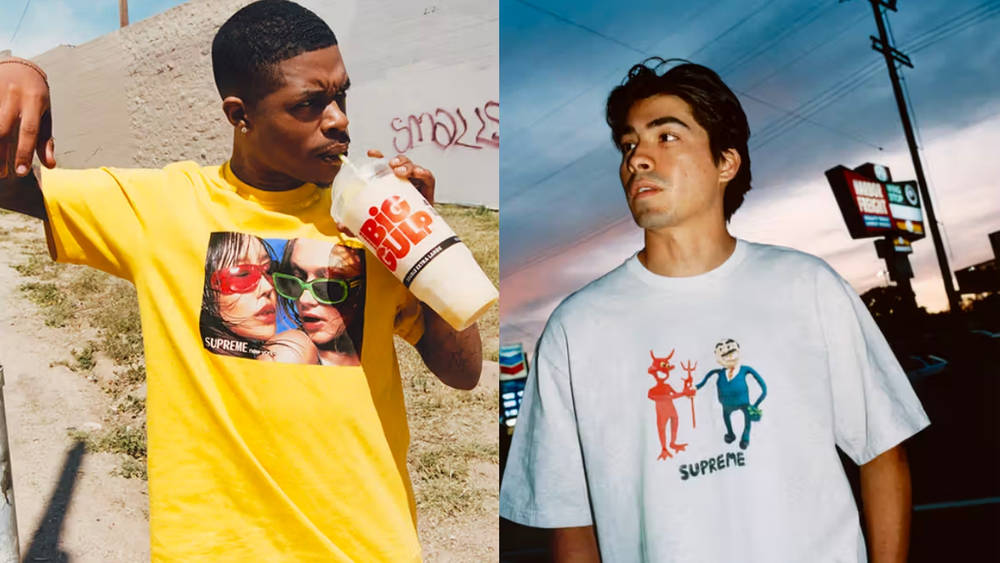 Image via Supreme Supreme Readies Its Spring 2023 Tees Collection