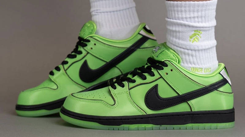 The Powerpuff Girls x Nike SB Dunk Low Buttercup | Where To Buy