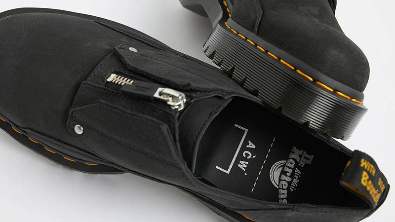 A COLD WALL x Dr. Martens 1461 Bex Low Black ACWUF069-BK Top