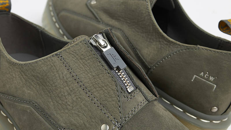 A COLD WALL x Dr. Martens 1461 Bex Low Grey ACWUF069-GY Detail