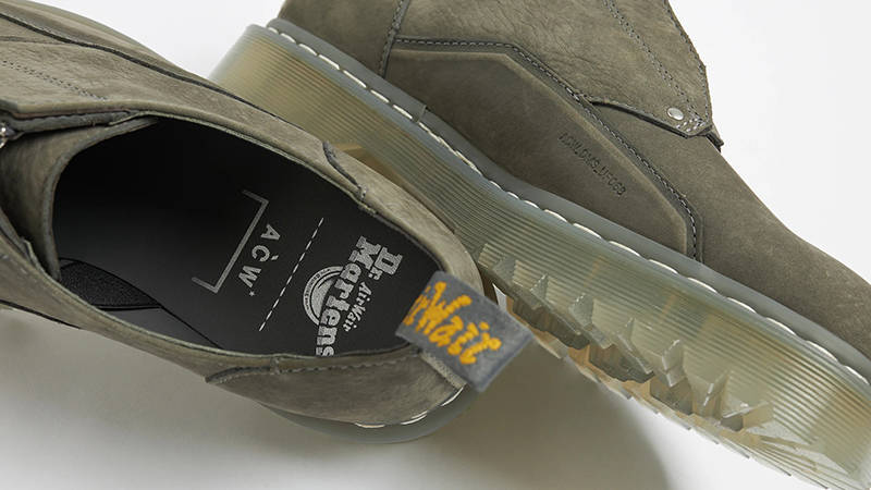 A COLD WALL x Dr. Martens 1461 Bex Low Grey ACWUF069-GY Top