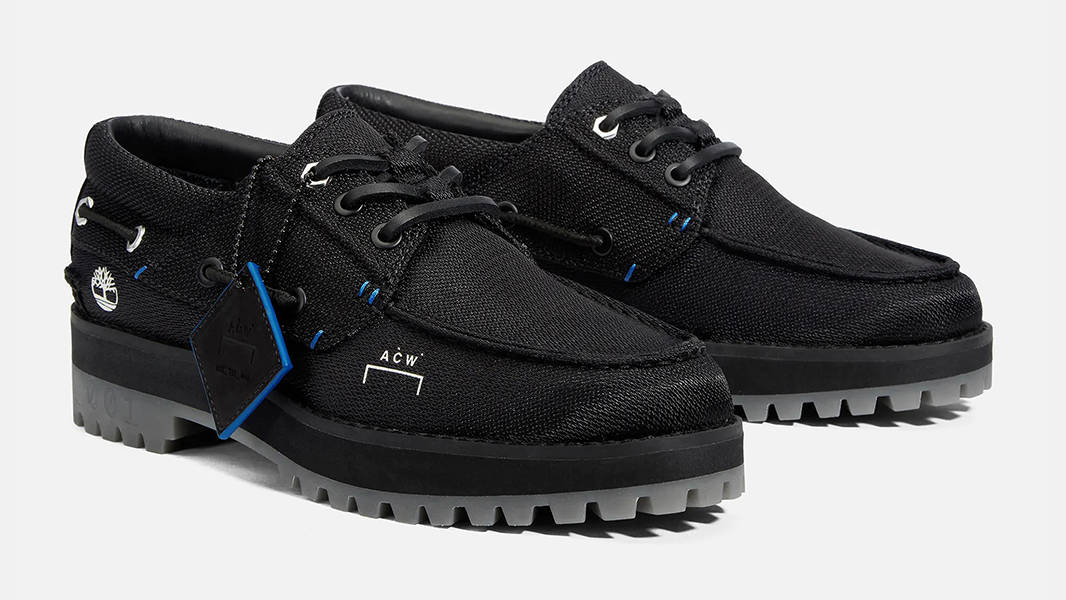 A-COLD-WALL* x Timberland 3-Eye Boat Black | Where To Buy