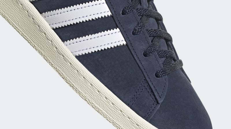 adidas Campus 80s Collegiate Navy Closeup