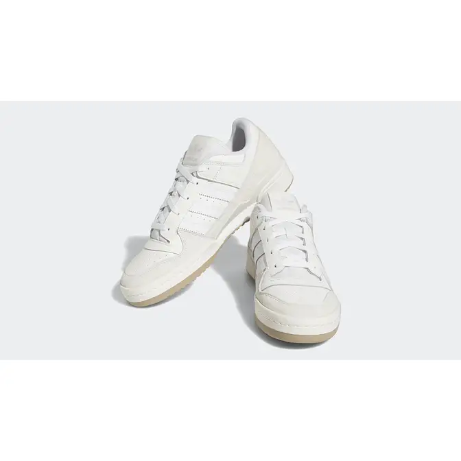 adidas adidas crop top cheap dress pants Chalk White ID6858 Front