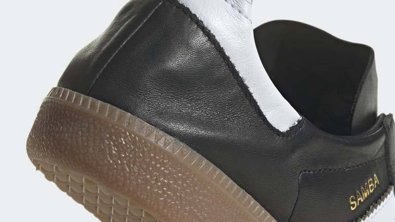 adidas Samba Decon Black White Closeup