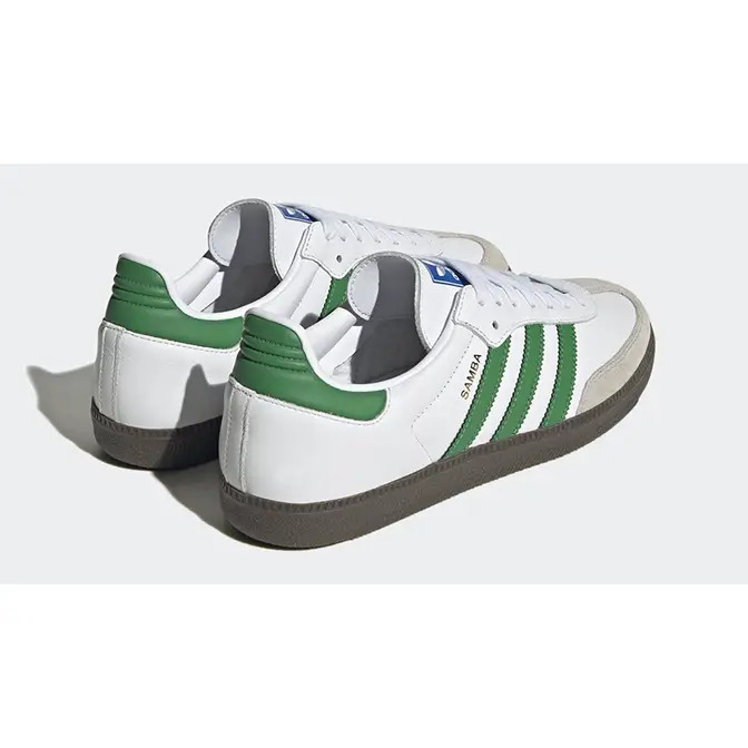 Adidas Gazelle Indoors Cloud White / Collegiate Green / Core Black Low Top  Sneakers - Sneak in Peace
