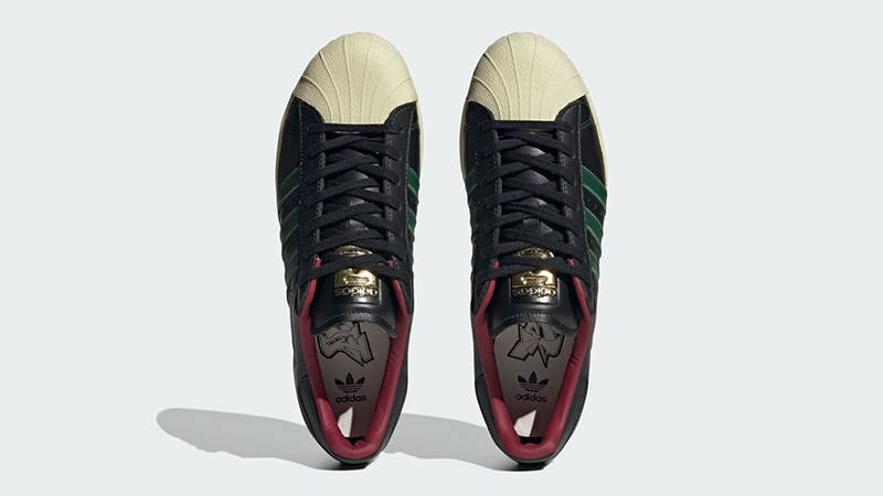 adidas Superstar 82 Black Green Burgundy | Where To Buy | IE0021