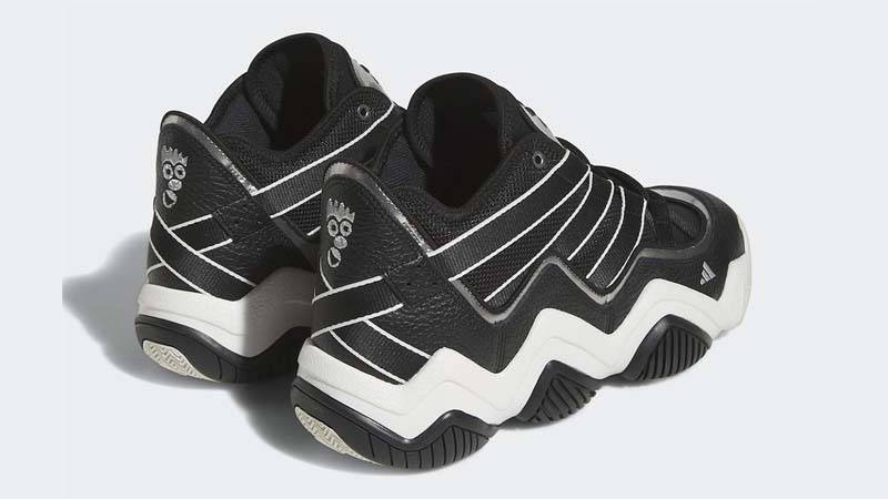 adidas Top Ten 2010 Black White Back