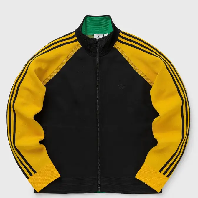 Knit Track Jacket - Yellow/Black – Feature
