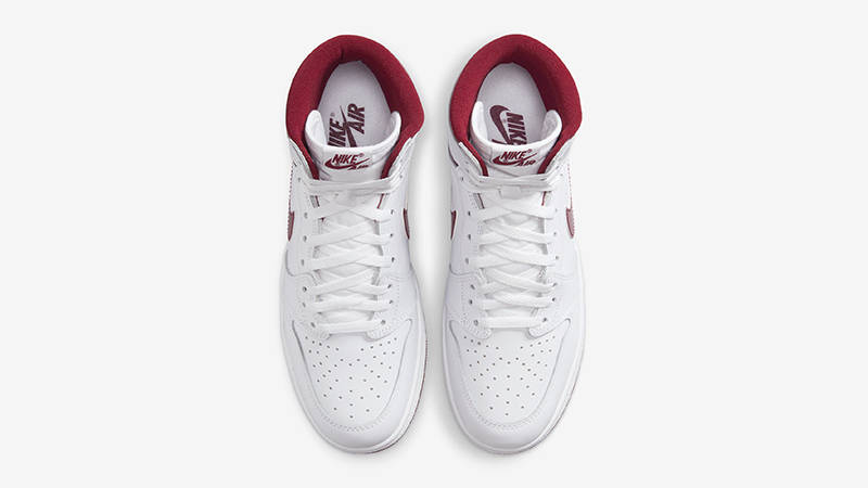 Air Jordan 1 High 85 Metallic Burgundy BQ4422-161 Top