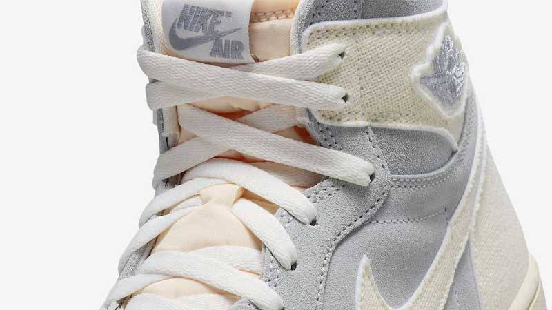 Air Jordan 1 High OG Craft Ivory Side Closeup