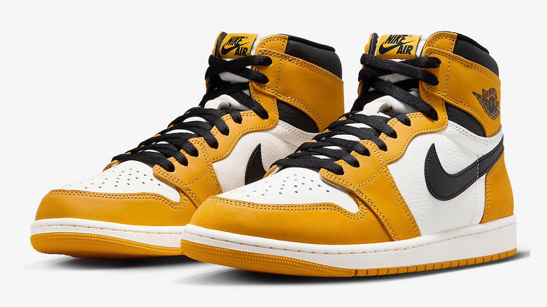 Retro 1 mid sale black and yellow