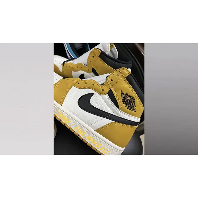 air jordan 1 yellow ochre