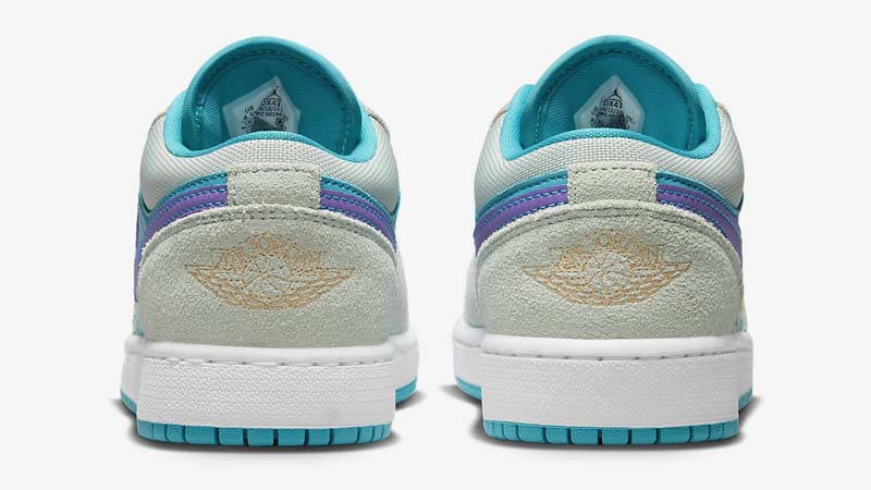 Air Jordan 1 Low SE GS Psychic Purple Back