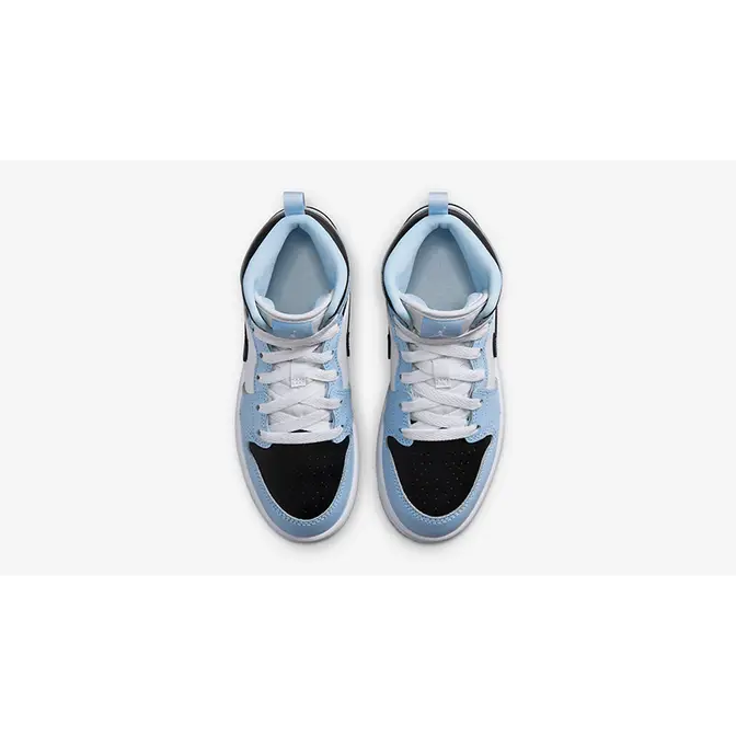 Air Jordan 1 Mid Pre-School Ice Blue | Where To Buy | 640737-401 | The ...