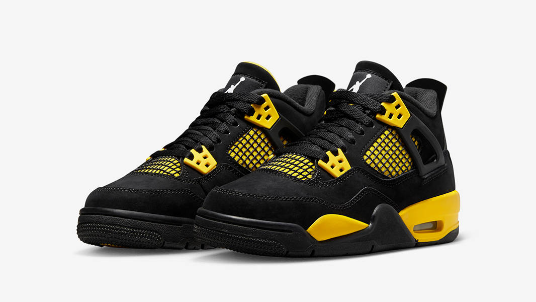 Air Jordan 4 GS Thunder 408452-017 Side