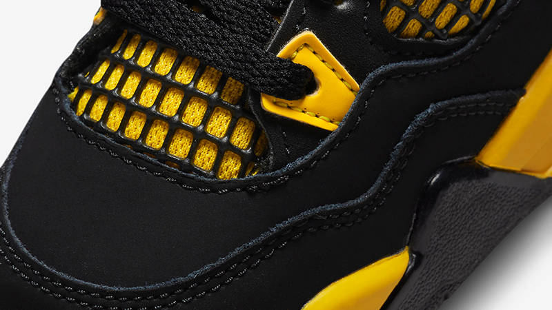 Black and yellow jordans toddler hotsell