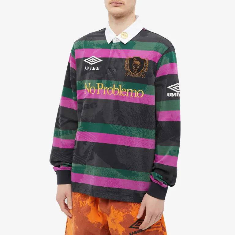 Aries x Umbro Lasered Rugby Shirt