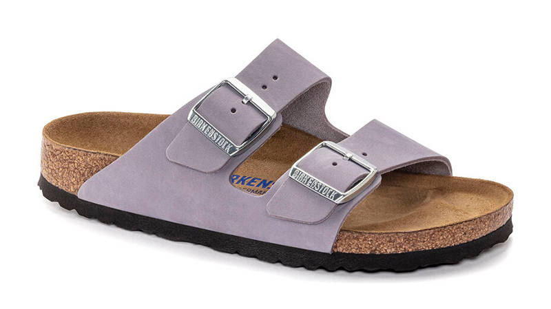 Birkenstock Arizona Nubuck Purple Fog 1024220 Side