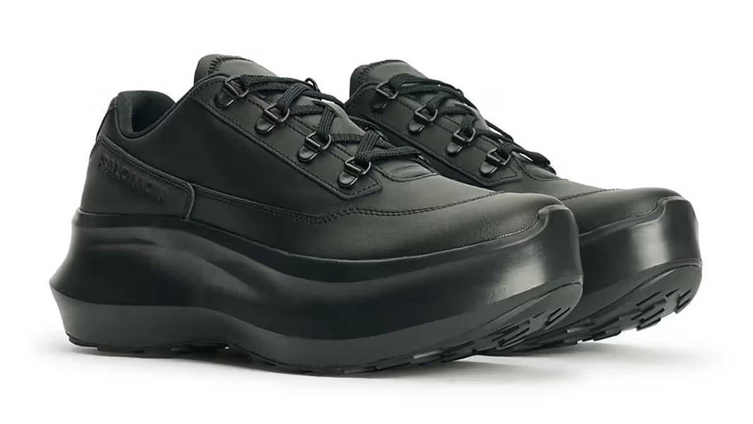 SALOMON COMME des GARCONS ブラック スニーカー 38 COMME des GARÇONS x Salomon SS21 Sneaker Collab | Hypebeast