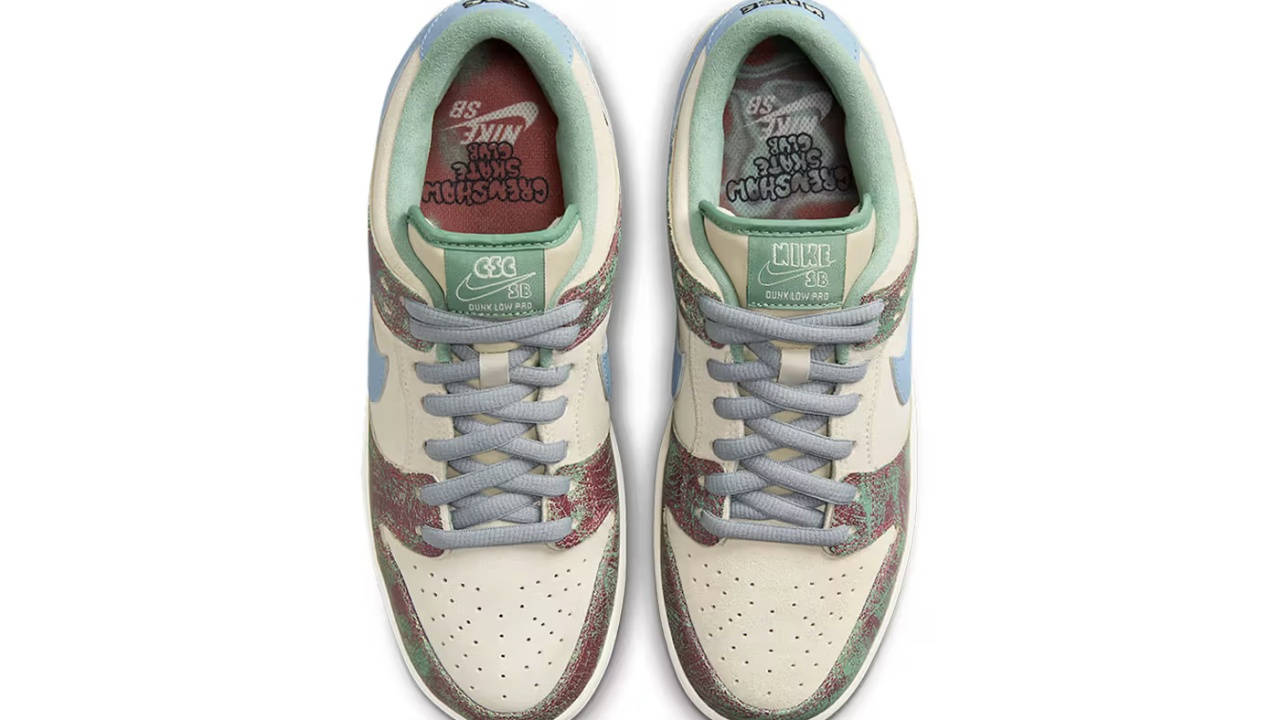 The Crenshaw Skate Club x Nike SB Dunk Low Arrives With Griptape-Like Overlays