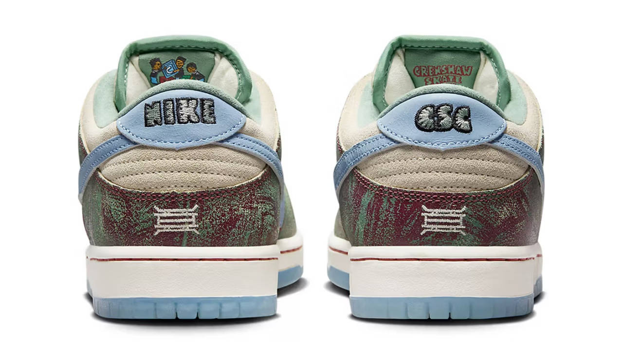 The Crenshaw Skate Club x Nike SB Dunk Low Arrives With Griptape-Like Overlays