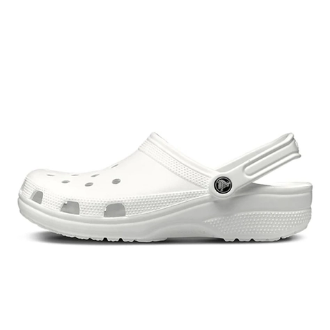 Zapatos clásicos blancos de Crocs 10001-100