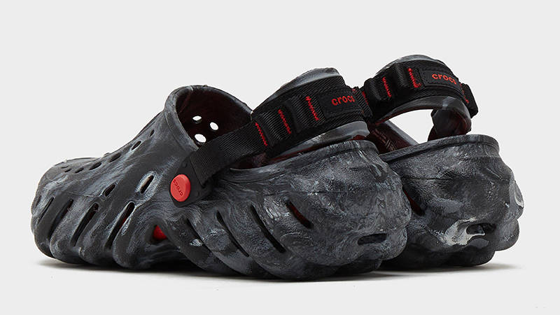 Crocs Echo Clog Marbled Black 2084540X9 Back