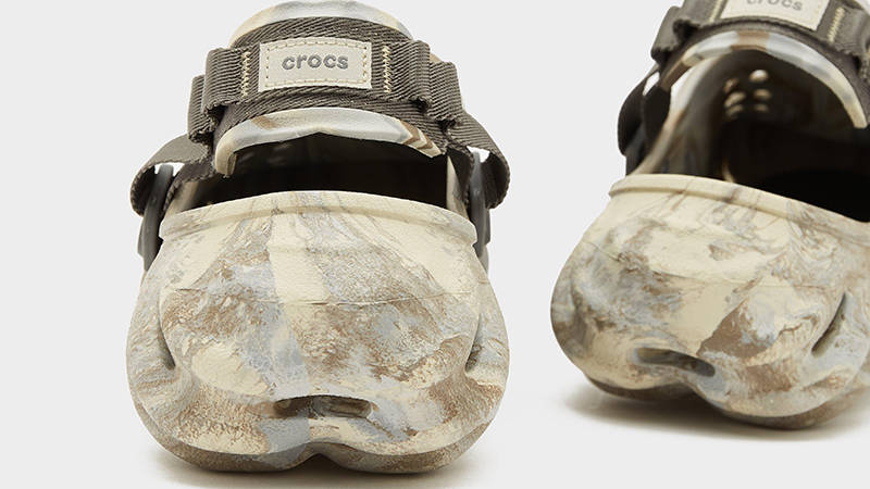 Crocs Echo Clog Marbled Bone 2084542Y3 Back