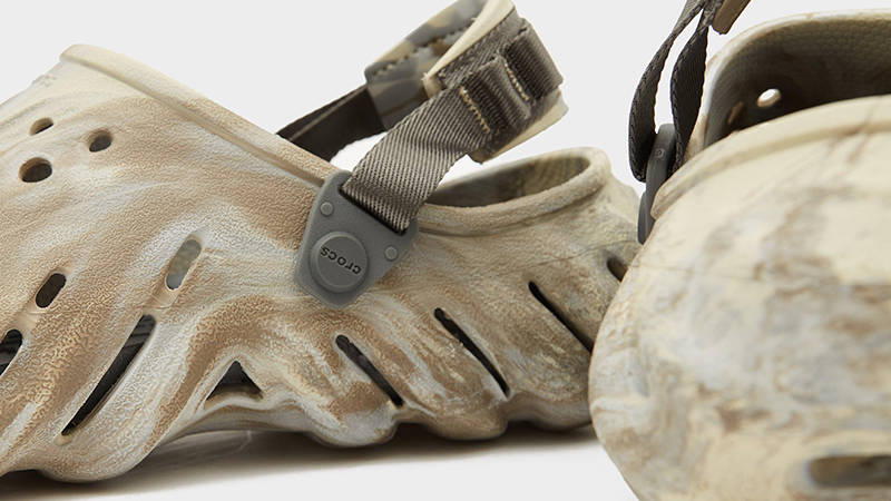 Crocs Echo Clog Marbled Bone 2084542Y3 Detail