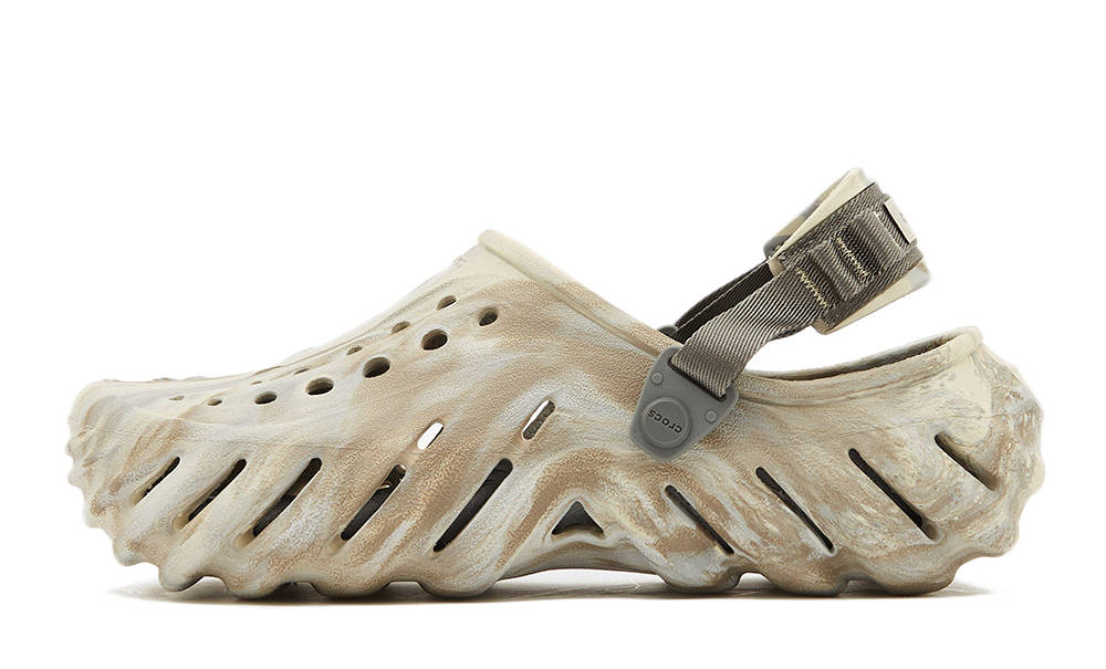 Crocs Echo Clog Marbled Bone 2084542Y3