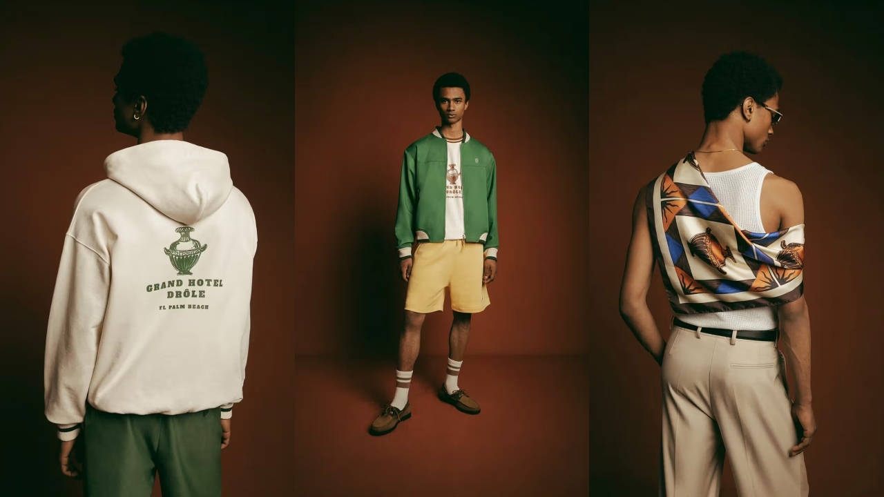 Step into the '90s with the Drôle de Monsieur x Gergei Erdei Retro Leisurewear Capsule