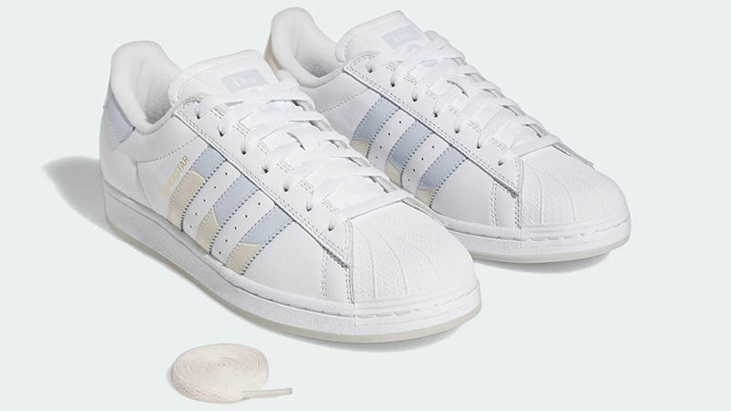 Dime x adidas Superstar ADV White Halo Blue | Where To Buy