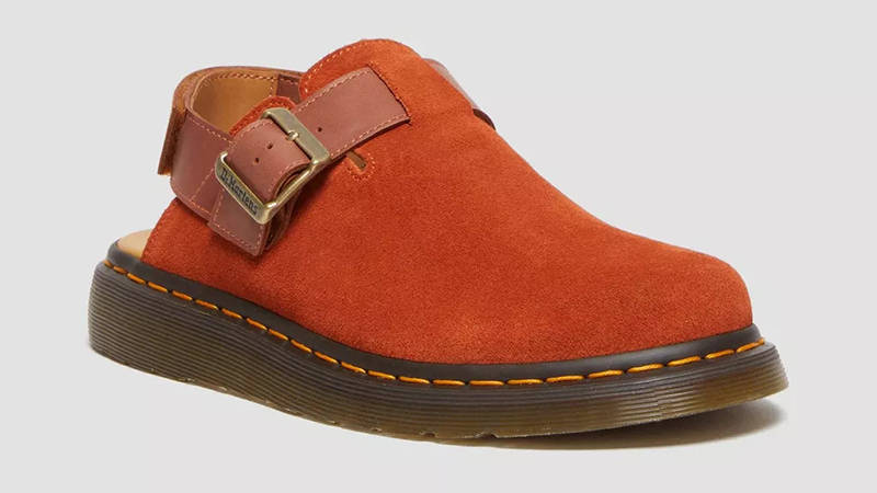 Dr. Martens Jorge 2 Slingback Mules Rust Tan 30762875 Front