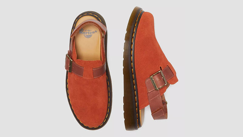 Dr. Martens Jorge 2 Slingback Mules Rust Tan 30762875 Top