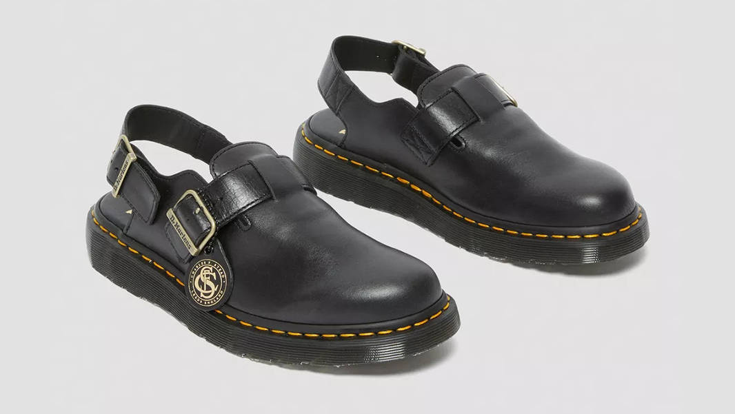 Dr. Martens Jorge Made in England Mules Black 27493001 Side