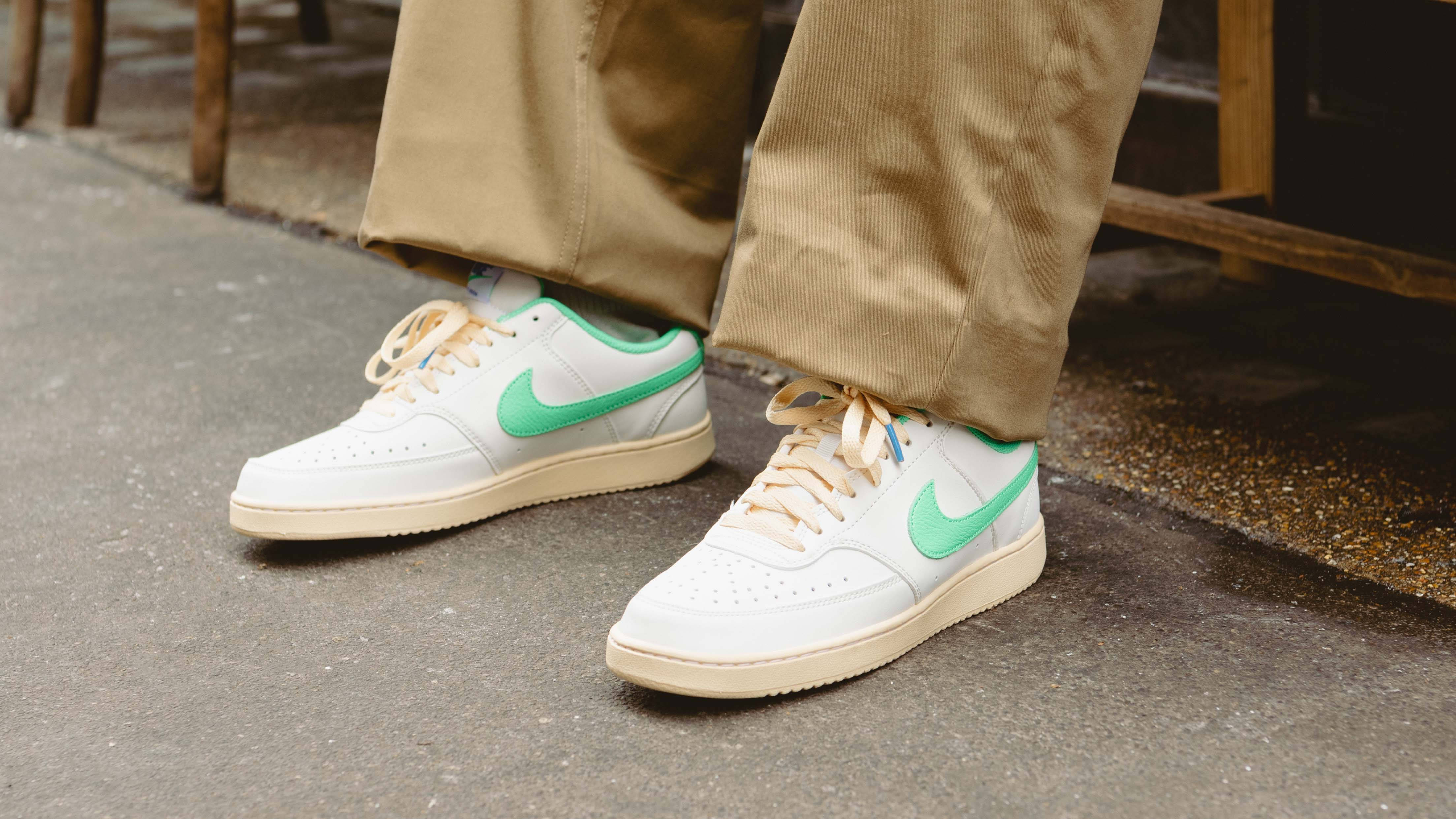 Versatility Reigns Supreme With the Nike Court Vision Low "Sail Green"