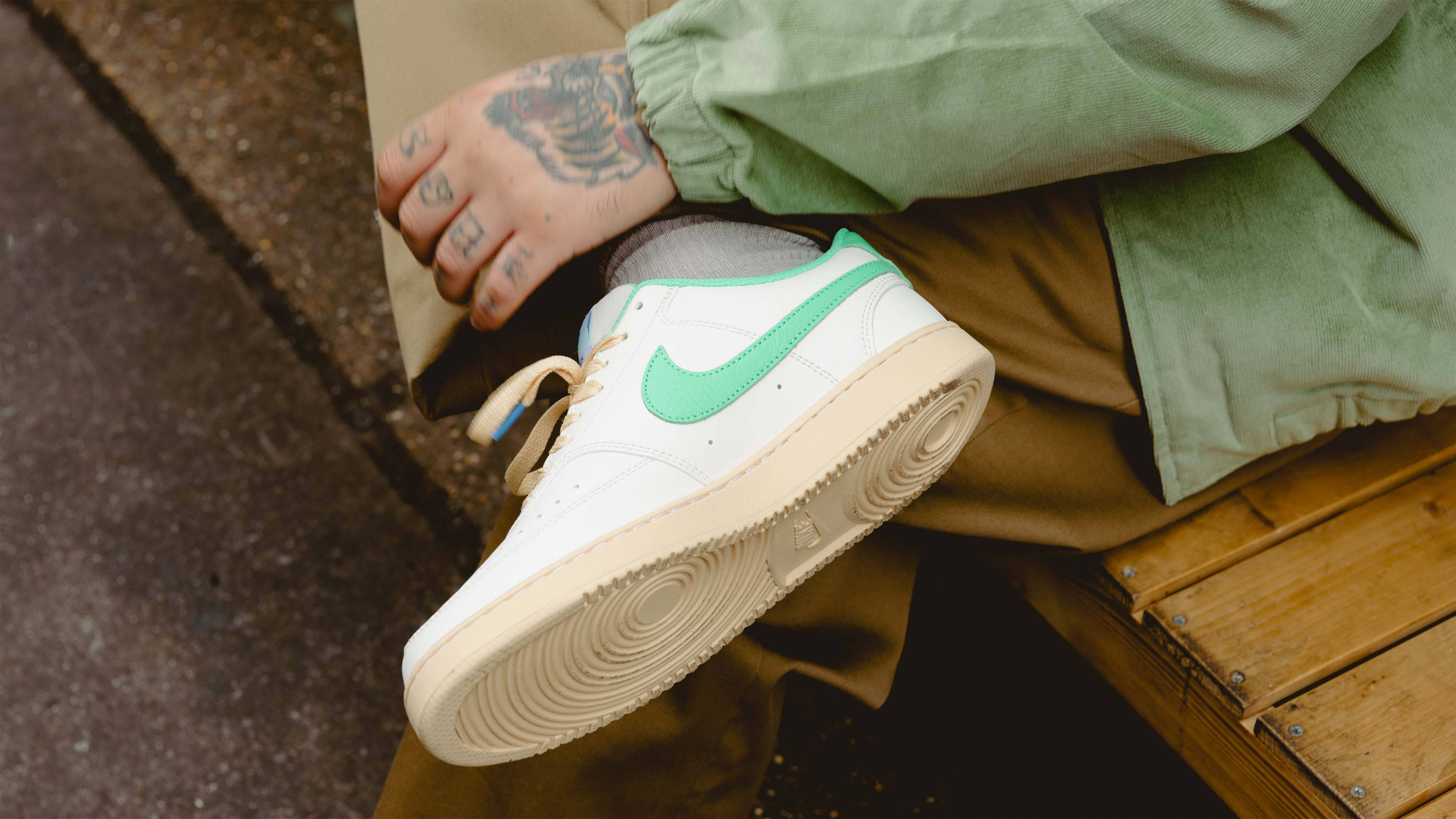 Versatility Reigns Supreme With the Nike Court Vision Low "Sail Green"