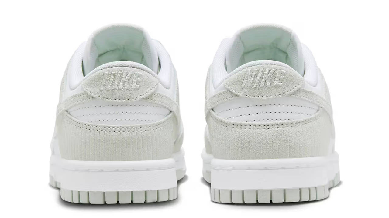 The Nike Dunk Low Receives Elevated "Grey Corduroy" Uppers