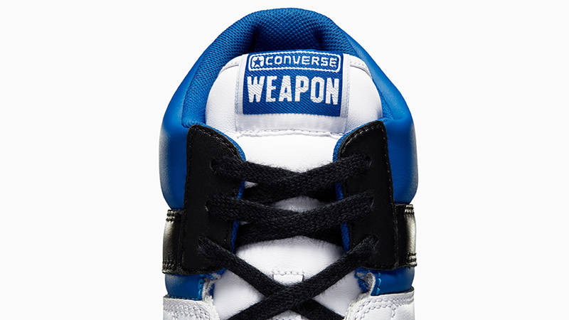 FRGMT x Converse Weapon Mid White Sport Royal A06083C Detail