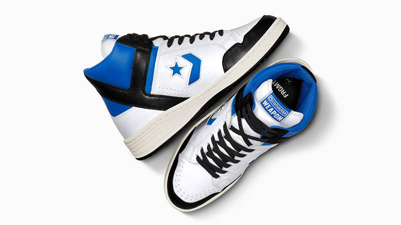 FRGMT x Converse Weapon Mid White Sport Royal A06083C Top