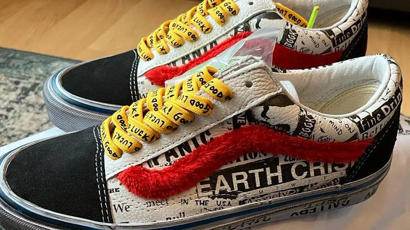 Off white x hot sale vans shoes