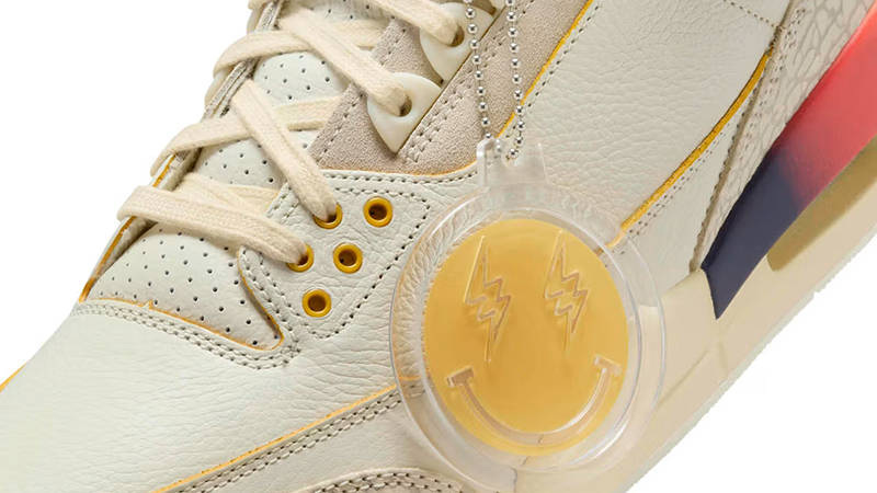 J Balvin x Air Jordan 3 Retro SP Medellín Sunset FN0344-901 Detail 2