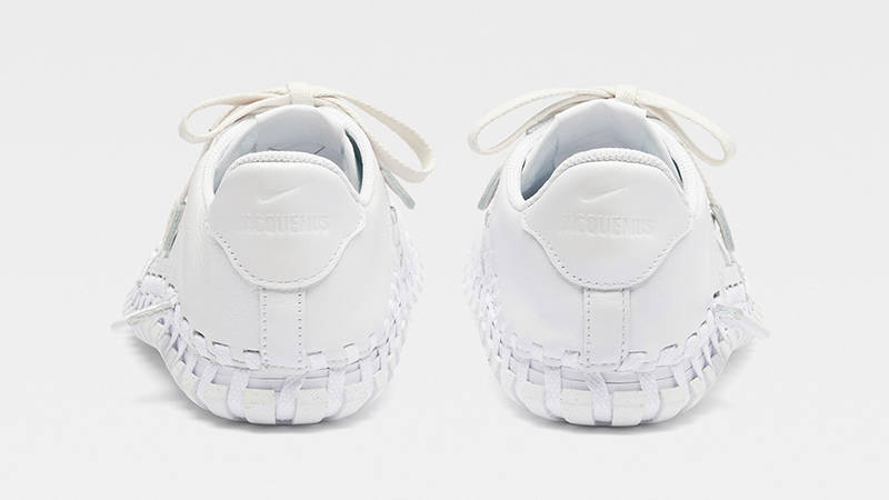 Jacquemus x Nike J Force 1 White Woven DR0424-100 Back