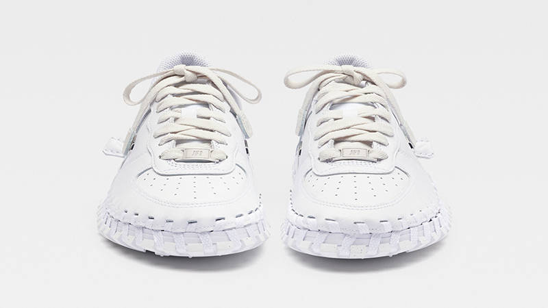 Jacquemus x Nike J Force 1 White Woven | Where To Buy | DR0424-100