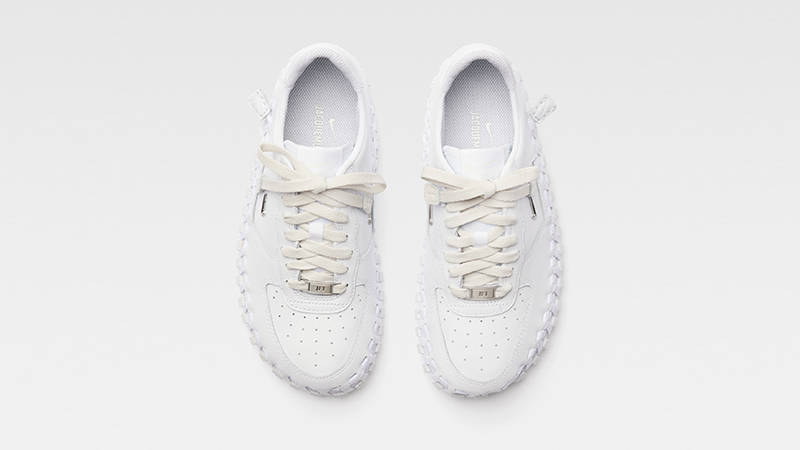 Jacquemus x Nike J Force 1 White Woven DR0424-100 Top